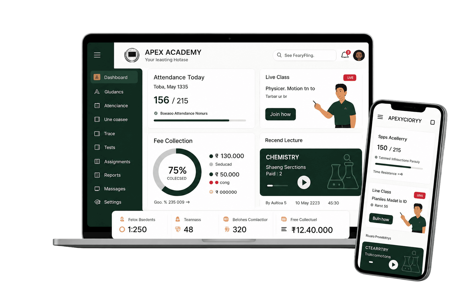 Campus Dashboard Preview
